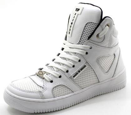 Imagem de Tênis Cano Alto Para Treinos Musculação Esportes Basquete Volei