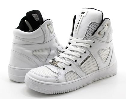 Imagem de Tênis Cano Alto Para Treinos Musculação Esportes Basquete Volei