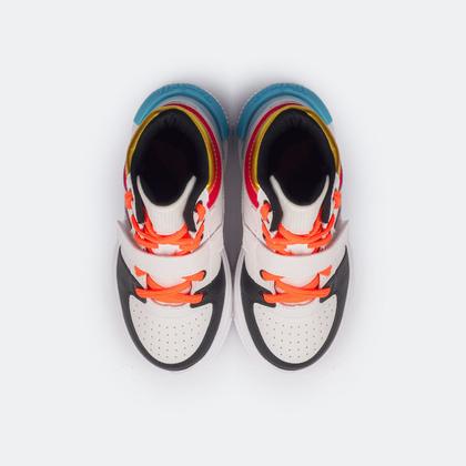 Imagem de Tênis Cano Médio Pampili XP 21 Holográfico Branco/Colorido