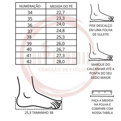 Imagem de Tênis casual básico com cadarço palmilha macia elegante e atemporal
