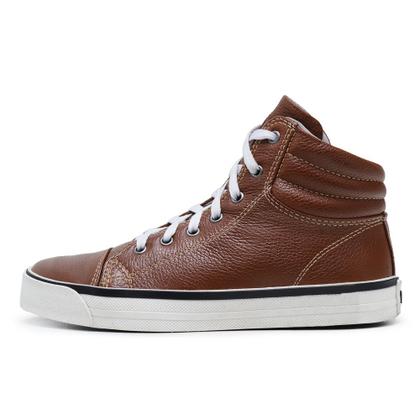 Imagem de Tênis Casual Cano Curto com Cadarço Hfast Shoes e Sola Reta Emborrachada