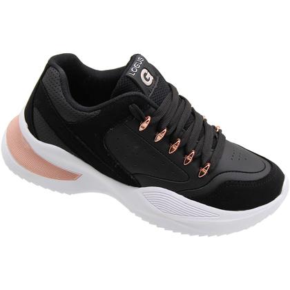 Imagem de Tênis Casual Chunky Logus Flame Jogging Flatform Robusto Feminino