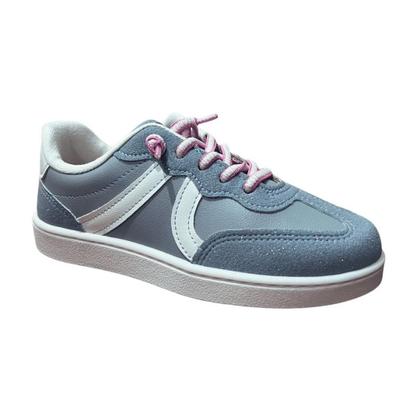 Imagem de Tênis Casual com Glitter Infantil Menina Molekinha 2574.116 Azul