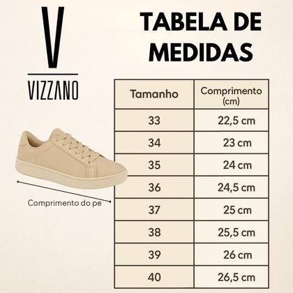 Imagem de Tênis Casual de Camurça Feminino Vizzano 1430.102 Marrom