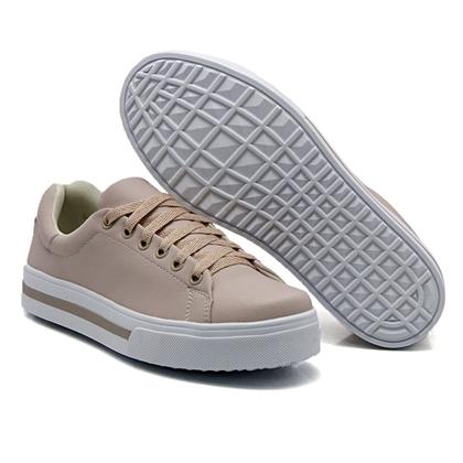 Imagem de Tênis Casual Dk Shoes com Cadarço e Sola Borracha Confortável com Listras