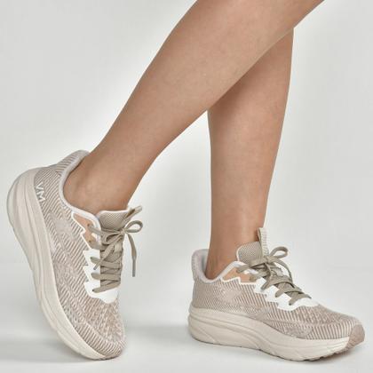 Imagem de Tênis Casual Esportivo Via Marte Running Mesh Feminino Malha Respirável Leve 261-001