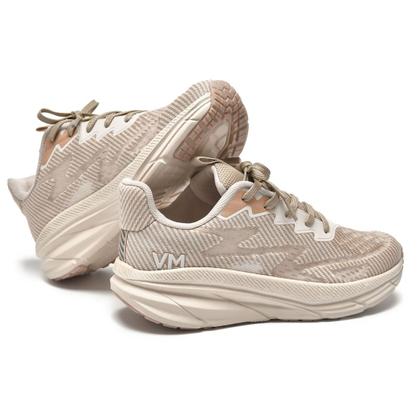 Imagem de Tênis Casual Esportivo Via Marte Running Mesh Feminino Malha Respirável Leve 261-001