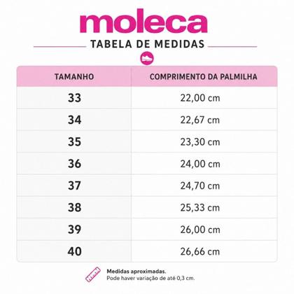 Imagem de Tênis Casual Fem Moleca Napa Turim Nude/Off White 5835.201 Tamanho:39Cor:Nude