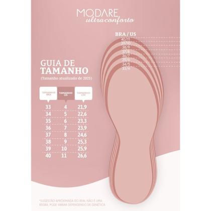 Imagem de Tênis Casual Femi. Ultra Conforto Calce Fácil Modare 7358233