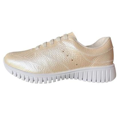 Imagem de Tênis Casual Feminino Em Couro Usaflex Ae22038003