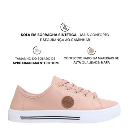 Imagem de Tênis Casual Feminino Moleca Flatform Original 5667.302