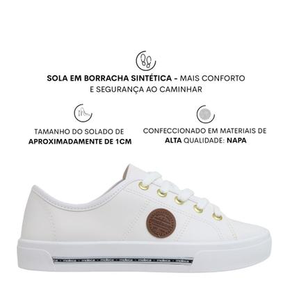 Imagem de Tênis Casual Feminino Moleca Flatform Original 5667.302