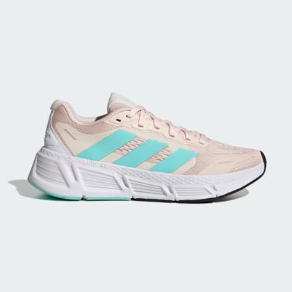 Imagem de Tênis Casual Feminino Questar 2 Adidas Rosa E Azul