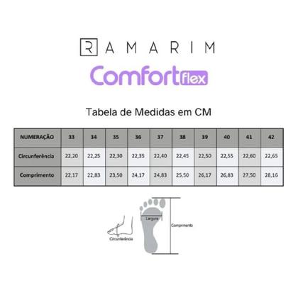Imagem de Tênis Casual Feminino Ramarim Bege Claro/Off White 25-63132 Tamanho:40Cor:Bege