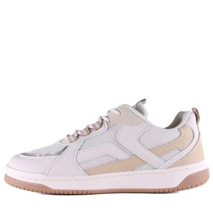 Imagem de Tênis Casual Feminino Ramarim Bege Claro/Off White 25-63132 Tamanho:40Cor:Bege