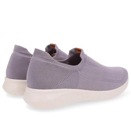 Imagem de Tênis Casual Feminino Tricot Cinza Usaflex UD03005