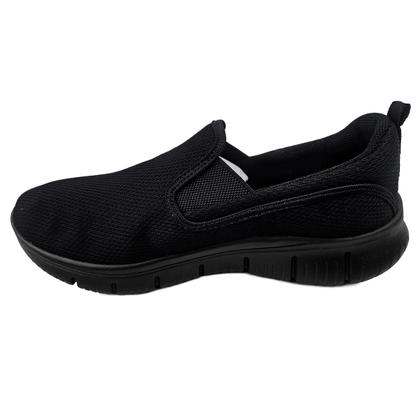 Imagem de Tenis Casual Flex Moove Preto Calce Facil Conforto Estilo