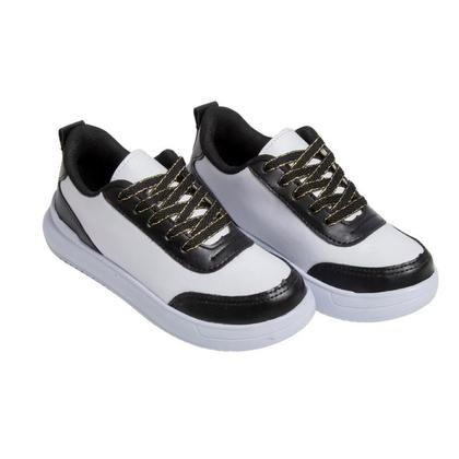 Imagem de Tênis Casual Infantil Feminino Jogging Meninas Escolar Passeio