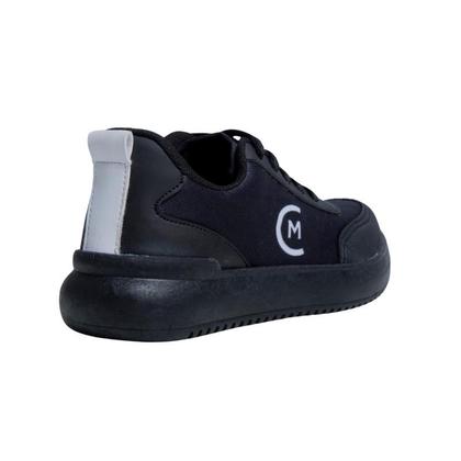 Imagem de Tênis Casual Infantil Masculino Chumbo/Preto/Fogo +Óculos+Relógio