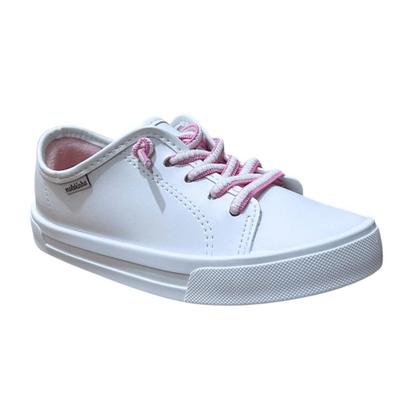 Imagem de Tênis Casual Infantil Menina Molekinha 2524.461 Branco