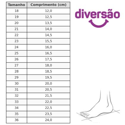 Imagem de Tênis Casual Infantil Menino Diversão DI0008 Mini Pedro Preto