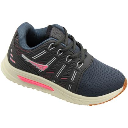 Imagem de Tênis Casual Infantil Zeus Escolar Resistente Menina