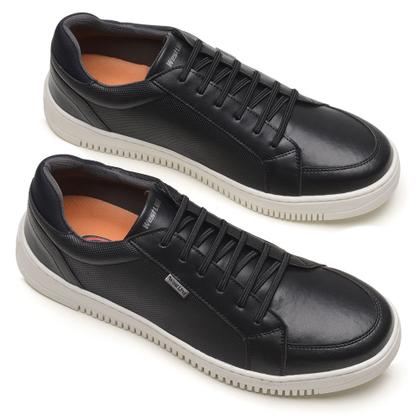 Imagem de Tênis Casual Masculino Preto Confortável