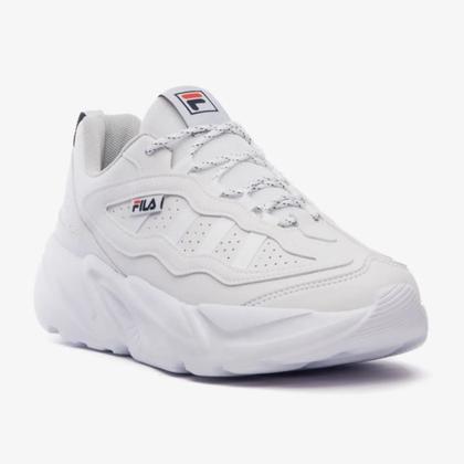 Imagem de Tênis Casual Masculino Street Fit 3 Branco Marinho Fila F01L00426-5502