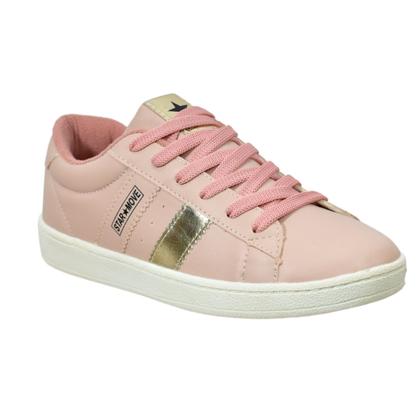 Imagem de Tênis Casual Star Move Feminino com Meia e Relógio Leve Confortável Original