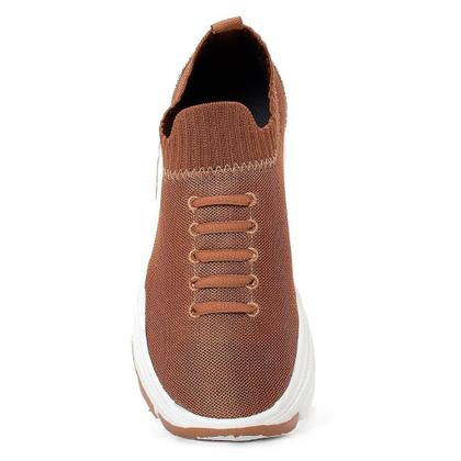 Imagem de Tênis chunky meia calce fácil moda meninas adulto mulheres dia a dia fitness