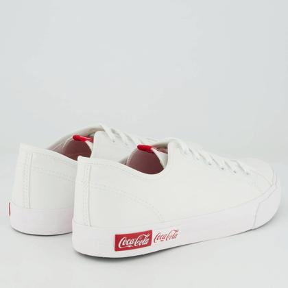 Imagem de Tenis coca cola blend basic town branco 