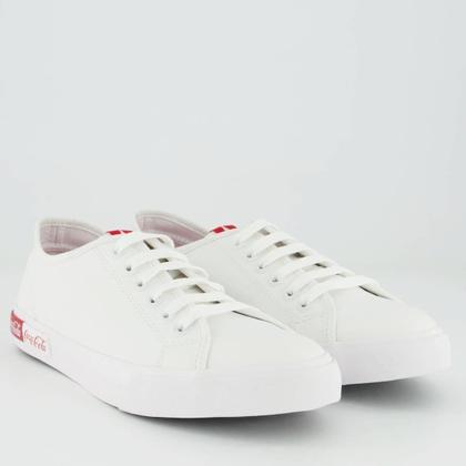 Imagem de Tenis coca cola blend basic town branco 