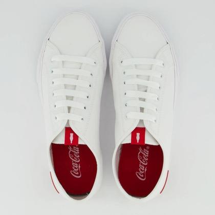 Imagem de Tenis coca cola blend basic town branco 