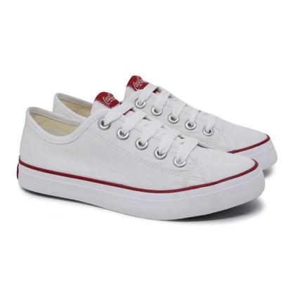 Imagem de Tênis Coca-Cola Branco Vermelho CC2349 Stream Canvas
