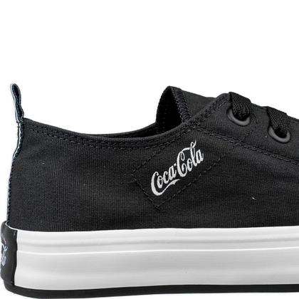 Imagem de Tênis Coca Cola Canvas Preto Feminino