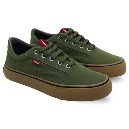 Imagem de Tênis Coca-Cola Surplay Canvas Verde CC2400