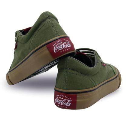 Imagem de Tênis Coca-Cola Surplay Canvas Verde CC2400