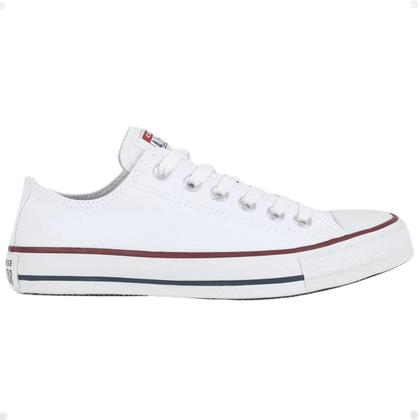 Imagem de Tênis Converse Original Adulto Juvenil Cano Baixo Lona Branco