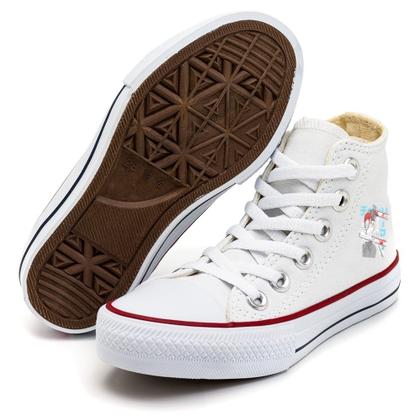 Imagem de Tênis Customizado Makima e Denji Chainsaw Man Anime Cano Alto