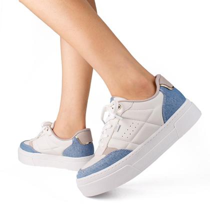 Imagem de Tênis Dakota Feminino Flatform Jeans Lançamento Moda G7006