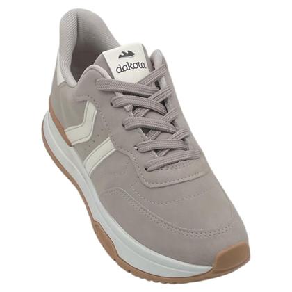 Imagem de Tênis Dakota Solado Bege Listra Dupla