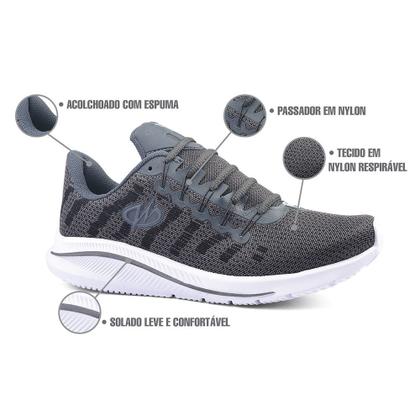 Tênis De Caminhada Academia Runway Training Masculino Imagem de Tênis De Caminhada Academia Runway Training Masculino