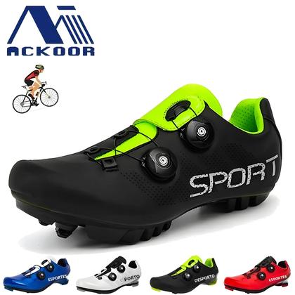 Imagem de Tênis de Ciclismo Unissex para Estrada e Mountain Bike - Sapatos SPD MTB