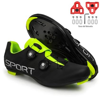 Imagem de Tênis de Ciclismo Unissex para Estrada e Mountain Bike - Sapatos SPD MTB