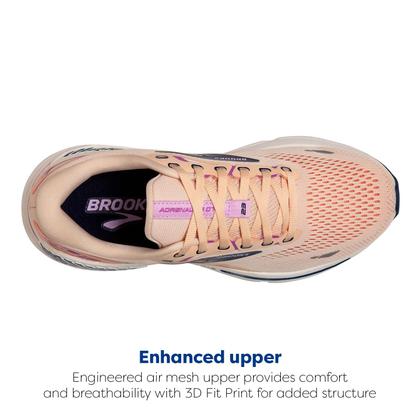 Imagem de Tênis de corrida Brooks Adrenaline GTS 23 feminino azul damasco 8.5