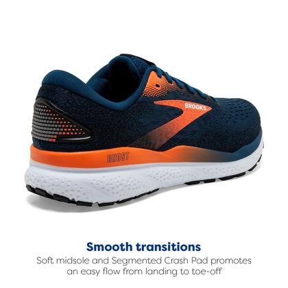 Imagem de Tênis de corrida Brooks Ghost 16 Masculino Azul Opa/Preto Tamanho 8
