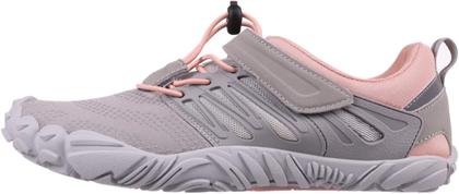 Imagem de Tênis de corrida de trilha Joomra femininos cinza/rosa tamanho 37 (6,5-7 EUA)
