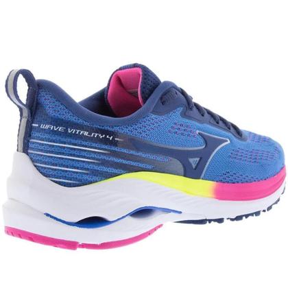 Imagem de Tênis de Corrida Mizuno Wave Vitality 4 Feminino-Azul Safira