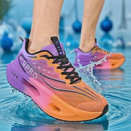 Imagem de Tênis De Corrida Unissex Com Placa De Carbono E Amortecimento Para Maratona, Treinamento De Fitness