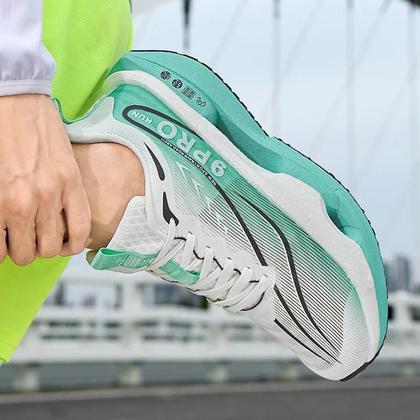 Imagem de Tênis De Corrida Unissex Com Placa De Carbono E Amortecimento Para Maratona, Treinamento De Fitness